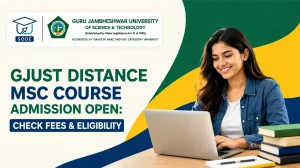 GJUST Distance MSc Course
